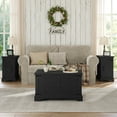 thumbnail image 6 of Furnihold Farmhouse Lift Top Coffee Table Black Square Coffee Table with Storage Rustic Wood Center Table for Living Room Home, Black, 6 of 6