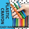 thumbnail image 3 of LSLJS Triangular Plastic Crayon Children's Crayon Not Dirty Hands Safe Washable Toddler Painting Brush Baby Graffiti Pen, Home Accessories, 3 of 3
