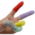 thumbnail image 1 of 50pcs Finger Cots Cotton Finger Guards Protective Fabric Finger Gloves Finger Protection, 1 of 1