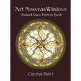 thumbnail image 1 of Art Nouveau Windows Stained Glass Pattern Book, 1 of 4