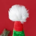 thumbnail image 5 of Brand Clearance! Plush Santa Hat Confortable Velvet Red Christmas Hat for Christmas Party Favors Fit for Kids, 5 of 6