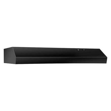 Black Chimney Hood - FRIGIDAIRE FHWC3025MB Range Hood,120V,1.06A,60Hz,7In dia.