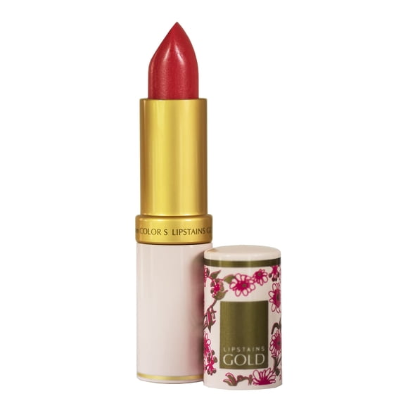 Lápiz labial todo en uno Lipstains Gold - Ingredientes acondicionadores súper ricos Poder de permanencia increíble A prueba de manchas y una gama de colores diversa - Desde el Reino Unido (Coral)