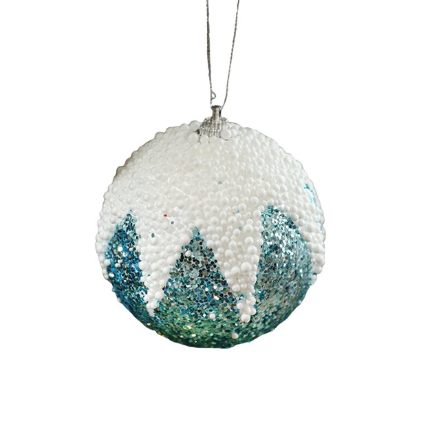 Wmhnj Adorno navideño colgante de espuma de 8 cm para rbol de Navidad, ideal para fiestas y decoraciones festivas.