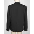 thumbnail image 6 of ZDHoor Kids Boys Shiny Sequins Suit Jacket Coat Tuxedo for Halloween Festival Dance Performance Black-B 6, 6 of 7