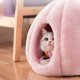 thumbnail image 4 of cat Sofa Pumpkin Shaped Cat Kennel Warm Cat Mat Bed Yurt Push Cat Carpet Pet Dog Cushion Removable and Washable Nest Cat Blanket Supplies Cat Supplies, 4 of 4