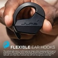 JLab Open Sport OpenEar Wireless Earbuds Black Flexible Earhook