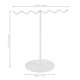 thumbnail image 2 of unbranded Soporte Para Joyería De Hierro Con Y Funcional Para El Hogar, 2 of 8