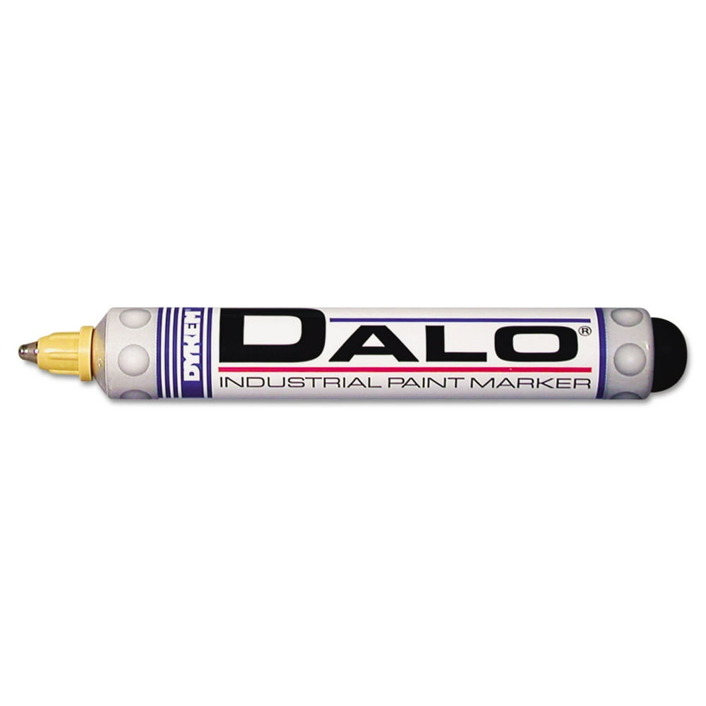 DYKEM DALO Industrial Paint Marker Pen Medium Tip Yellow 26063