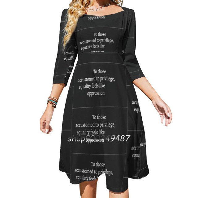 Para quienes están acostumbrados a la igualdad de privilegios, este vestido de verano con escote cuadrado es un dulce vestido elegante con estampado halter para mujer