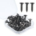 thumbnail image 2 of 50pcs Guitar Screw 3x12mm Pickguard Iron Fixator Electric Bass Part Accessory, 2 of 9