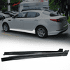 Compatible With 10-12 Kia Optima Type S Side Skirt Extension - Unpainted Polyurethane
