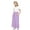 PurpleB, variant on HBGVBA Girl's Casual Maxi Dresses,Casual Gradient Color Sundress,4-14 Years with Pockets Ruched Soft Fabric
