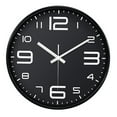 thumbnail image 1 of Wall Clock 12 Inch Stylish Modern Silent Non-Ticking Quartz Battery Operated Round Decorative Design for Home/Office/Kitchen/Bedroom/Living Room, Easy to Read, 1 of 7