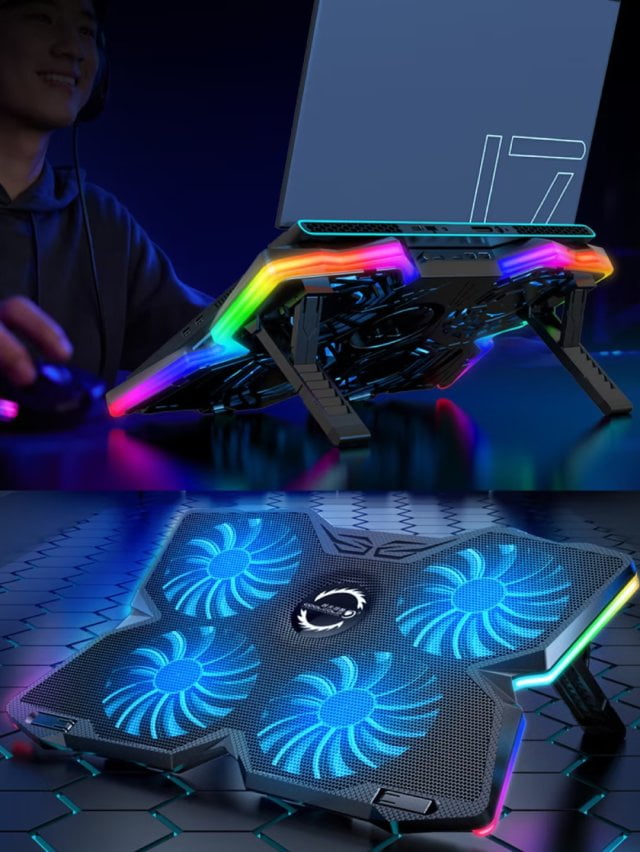 Tianlu Laptop Cooling Pad The Most Powerful Rapid Action Cooling Fan