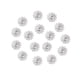 thumbnail image 5 of 200pcs / Pack Tapas de Huecas para Pulseras Suministros para Joyas, 100 Piezas de Color Plateado Piezas de Color Do Hugo Tapas de cuentas de flores huecas, 5 of 10