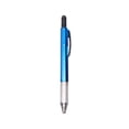 thumbnail image 1 of Thinsont Twist-action Press Ballpoint Pen with Ruler Writing Pens for Students Office Blue, 1 of 1