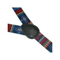 thumbnail image 2 of CTM  Elastic Aztec Pattern Clip-End Suspenders (Women), 2 of 3