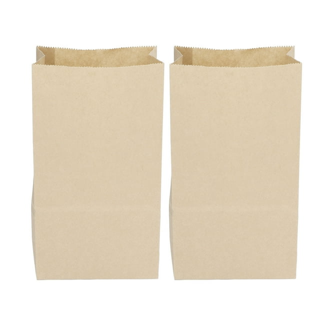 Bolsa de papel para alimentos, bolsa de papel Kraft respetuosa con el medio ambiente, resistente al desgarro, apta para microondas para patatas fritas ANGGREK Otros
