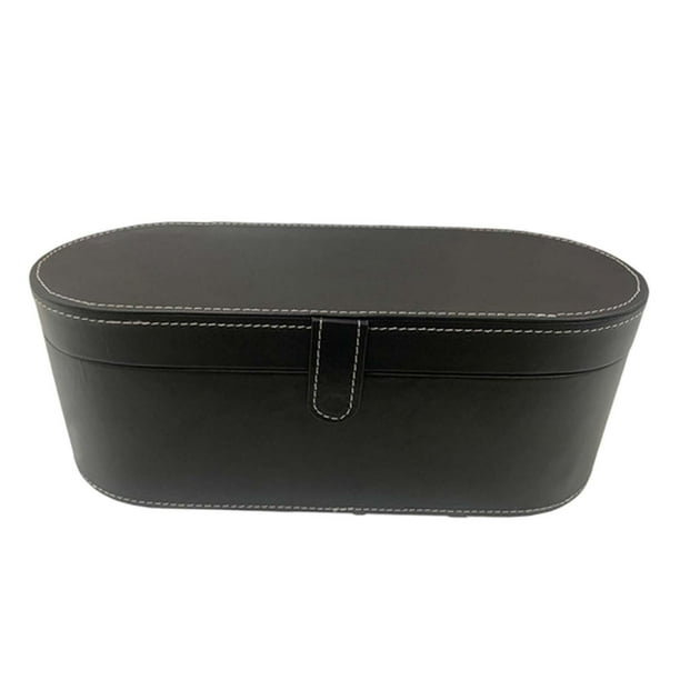 Estuche rígido de transporte con protección antiarañazos y resistente al agua, bolsa de almacenamiento para 5 pulgadas Cuero PU negro
