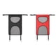 thumbnail image 4 of sweethay Red de barrera para mascotas de coche para animales pequeños, asiento trasero de seguridad, malla espacial Universal, Protector de vehículo de Ventana automotriz Rojo sweethay VI001591-02, 4 of 6
