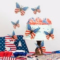 thumbnail image 5 of Avdolw 4th of July 3D Red, White & Blue Butterfly Wall Stickers - Independence Day Decorative Room Decor (24-Pack), 5 of 6