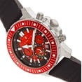 thumbnail image 3 of Nautis Caspian Chronograph Strap Watch W/Date - Black/Red, 3 of 3