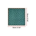 thumbnail image 2 of INSPIRE CHIC 70cm Polka Dots Square Scarf Neck Scarves Kerchief Neckerchief Headband for Women Dark Green 27.56*27.56"(L*W), 2 of 5