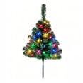 thumbnail image 7 of Solar Christmas Tree Ground Stake Lights 24 Inch Outdoor Garden Decor with Warm Led Lights, Waterproof Plastic Yard Stake for Patio, Lawn, Pathway, Holiday Landscape Lighting, 7 of 7