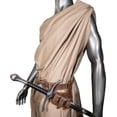 thumbnail image 1 of Vaina medieval de rana para cosplay, vaina de caballero para adultos y hombres Marrón, 1 of 10