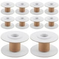 thumbnail image 1 of 20Pcs Empty Wire Spools Removable Paper Sewing Spools Thread Spools Embroidery Weaving Bobbins, 1 of 6