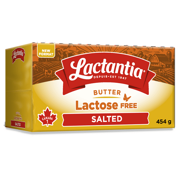 Lactantia Beurre Sans Lactose Salé 454g