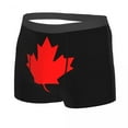 thumbnail image 3 of Canada Maple Leaf Canadian Flag Boxer Shorts For Men 3D Printed Male Underwear Panties Briefs Stretch Underpants, 3 of 6