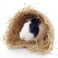 thumbnail image 3 of BESTSKY Rabbit Hideout,Breathable Cotton-Linen Rabbit Toys,Spacious Guinea Pig Tunnel,Natural Hay Hamster Hideout for Cozy Relaxation, 3 of 6