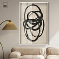 thumbnail image 3 of Beige Black I Shadowbox Print Line Wall Decor by Art Remedy, White Frame, 36 x 54, 3 of 7