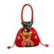 thumbnail image 2 of Decoraciones navideñas, adornos navideños, regalos de Navidad, bolsa de regalo navideña, caja de regalo para la Nochebuena, bolsa de regalo de terciopelo, embalaje navideño, bolsa de nailon para manza, 2 of 6
