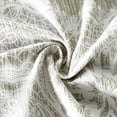 thumbnail image 5 of Home Soft Things Printed Microfiber Valance - Emma 2 Piece Set - Taupe - 60" x 18", 5 of 7