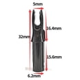 thumbnail image 2 of 60 Pack Flèches d'Arc ID 6.2mm Flèches Insert Queue pour Tirs de Chasse DIY Flèches Composé Arc Recourbé, 2 of 6
