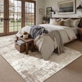 thumbnail image 3 of BERTHMEER 9'x12' Area Rugs for Living Room Dining Room Bedroom Office Farmhouse Kitchen Large Indoor Abstract Neutral Contemporary Modern Machine Washable Rugs Carpets, Beige, 3 of 7