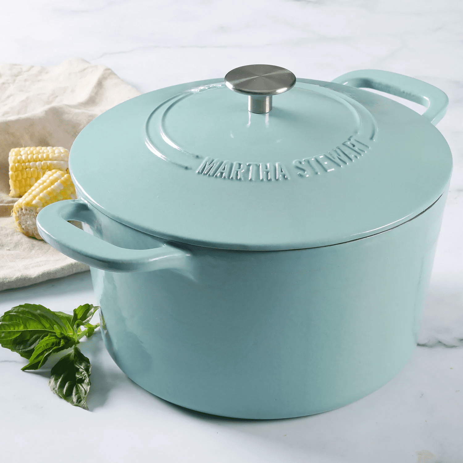 Collectable Cookware Kitchenalia Martha Stewart 7Quart Enamel on Cast