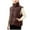Brown, variant on UQJfacai Boys Puffer Vest Kids Stand Collar Sleeveless Zip Up Winter Warm Jacket Casual Padded Gilet Outerwear with Pockets 3-13 Years