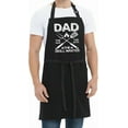 thumbnail image 2 of Amhlg Grill Aprons for Men - Funny Chef Cooking Grilling BBQ Apron with 2 Pockets - Birthday, Father''s Day, Christmas Gifts for Dad, Step Dad, Father in Law, 2 of 6