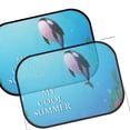 thumbnail image 2 of Protección UV con escudo de malla, 2 piezas de adsorción electrostática para automóvil, parasoles para ventana lateral de automóvil, protección contra rayos UV para ventana de automóvil,, 2 of 5