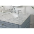 thumbnail image 4 of Elegant Decor Park Avenue 72" Metal MDF Marble Double Bathroom Vanity in Gray, 4 of 8