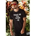 thumbnail image 2 of Old Glory Mens Trust Me Im A Ninja Short Sleeve Graphic T Shirt, 2 of 5