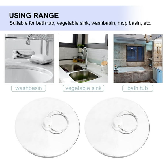 MLINS 3Pcs Sink Drain for Kitchen Use 2.1X2.1in