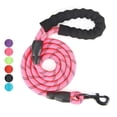 thumbnail image 1 of Dog Leash with Comfortable Padded Handle and Highly Reflective Threads Dog Leashes for Medium and Large Dogs -Pink, 1 of 7