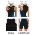 thumbnail image 2 of ANFERRY Women's One Piece Swimsuits Boyleg Shorts Full Coverage Slimming Bathing Suits Athletic Modest Swimwear, 2 of 7
