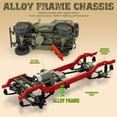 thumbnail image 4 of SUV Militar RC toylefun Escala 1/10 4WD Todoterreno con Winche, 4 of 9
