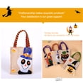 thumbnail image 1 of Halloween Candy Bags Wrapping Container Lovely Pattern Festival Linen Fabric DIY Dessert Gift Pouch Party Supplies Props Witch pattern, 1 of 9